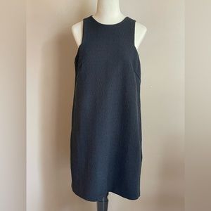 Textured sleeveless dress